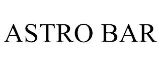 ASTRO BAR trademark