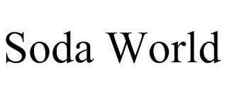 SODA WORLD trademark