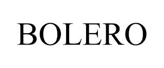 BOLERO trademark