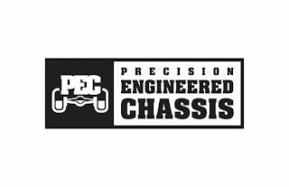 PEC PRECISION ENGINEERED CHASSIS trademark