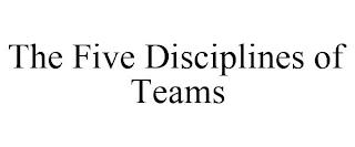 THE FIVE DISCIPLINES OF TEAMS trademark