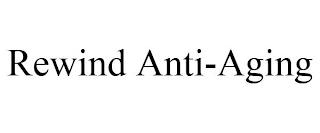 REWIND ANTI-AGING trademark