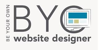 BE YOUR OWN "BYO" WEBSITE DESIGNER trademark