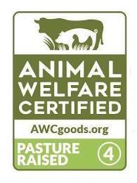 ANIMAL WELFARE CERTIFIED AWCGOODS.ORG PASTURE RAISED 4 trademark