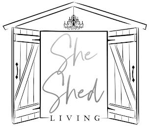 SHE SHED LIVING trademark