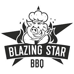 BLAZING STAR BBQ trademark