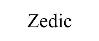 ZEDIC trademark