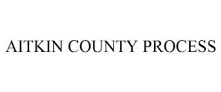 AITKIN COUNTY PROCESS trademark