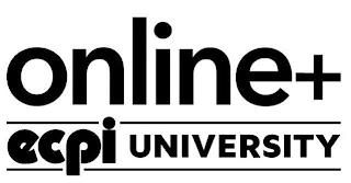 ONLINE+ ECPI UNIVERSITY trademark