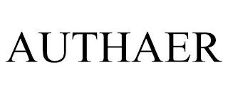 AUTHAER trademark