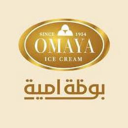 SINCE 1954 OMAYA ICECREAM trademark