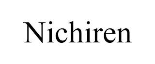 NICHIREN trademark