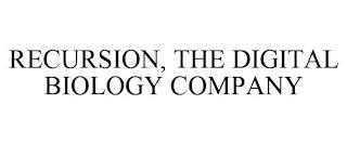 RECURSION, THE DIGITAL BIOLOGY COMPANY trademark