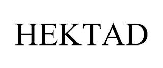 HEKTAD trademark