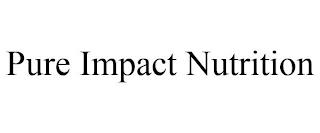 PURE IMPACT NUTRITION trademark