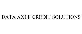 DATA AXLE CREDIT SOLUTIONS trademark