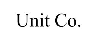 UNIT CO. trademark