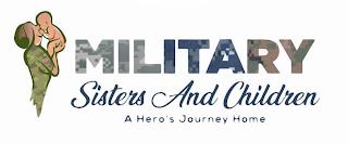 MILITARY SISTERS AND CHILDREN A HERO'S JOURNEY HOME trademark