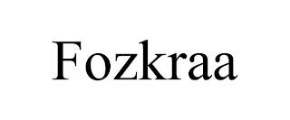 FOZKRAA trademark