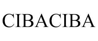 CIBACIBA trademark