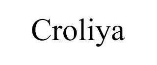 CROLIYA trademark