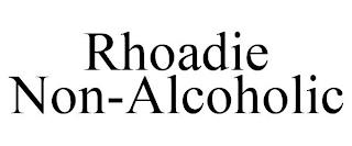 RHOADIE NON-ALCOHOLIC trademark