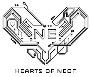 10 NE HEARTS OF NEON trademark