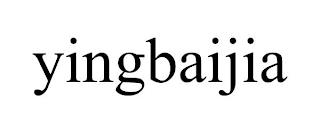 YINGBAIJIA trademark