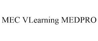 MEC VLEARNING MEDPRO trademark