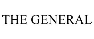 THE GENERAL trademark