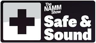 THE NAMM SHOW SAFE & SOUND trademark