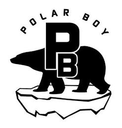 PB POLAR BOY trademark