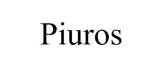 PIUROS trademark