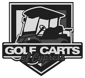 GOLF CARTS OF CYPRESS trademark