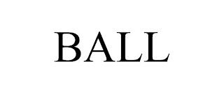 BALL trademark