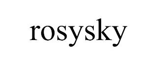 ROSYSKY trademark