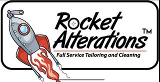 ROCKET ALTERATIONS FULL SERVICE TAILORING AND CLEANING trademark