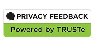 PRIVACY FEEDBACK POWERED BY TRUSTE trademark