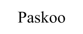 PASKOO trademark