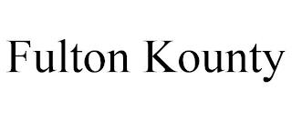 FULTON KOUNTY trademark