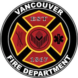 VANCOUVER FIRE DEPARTMENT EST 1867 trademark