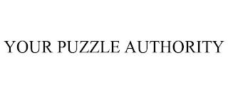 YOUR PUZZLE AUTHORITY trademark