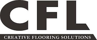 CFL CREATIVE FLOORING SOLUTIONS trademark