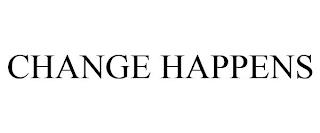 CHANGE HAPPENS trademark