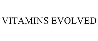 VITAMINS EVOLVED trademark