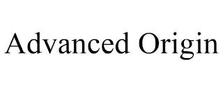 ADVANCED ORIGIN trademark