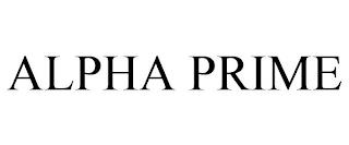 ALPHA PRIME trademark