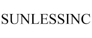 SUNLESSINC trademark