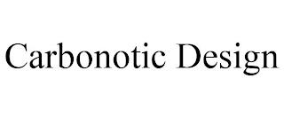 CARBONOTIC DESIGN trademark