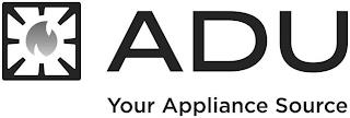 ADU YOUR APPLIANCE SOURCE trademark